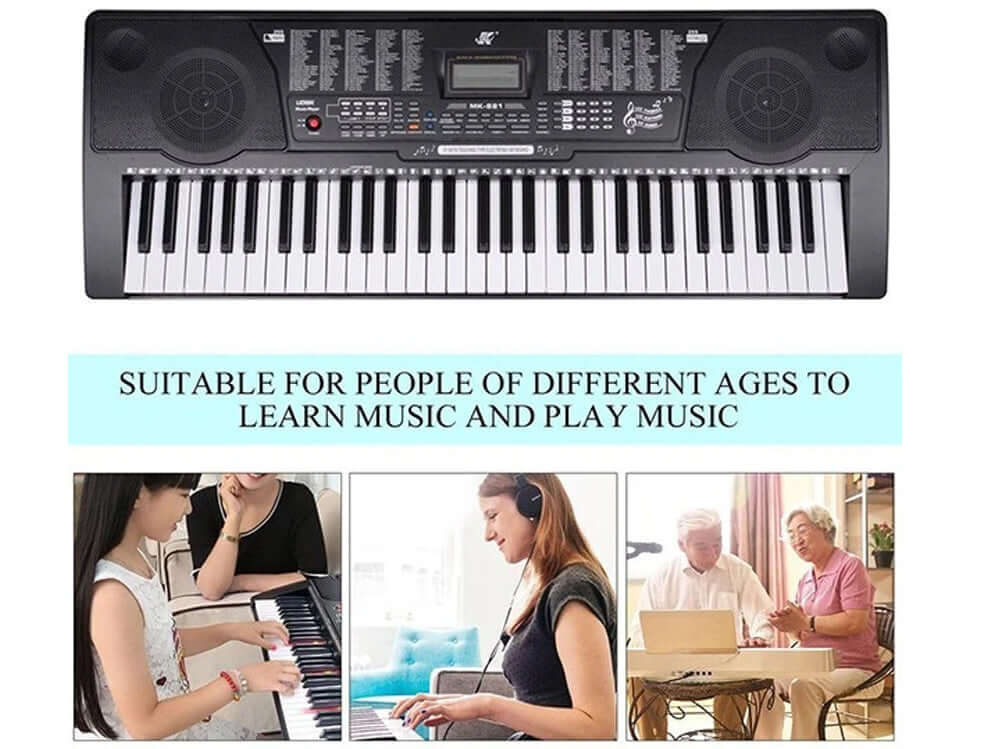 61 Key Electronic Keyboard Piano