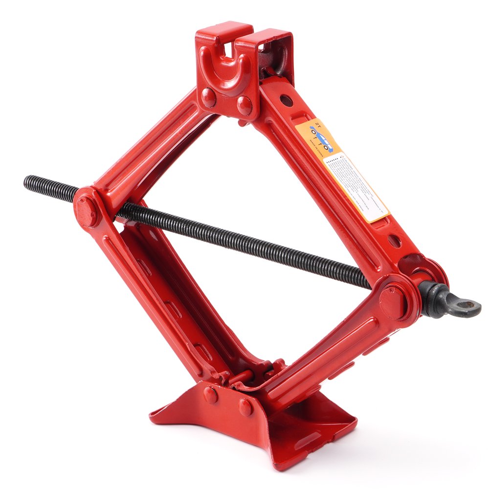 Lightweight tire changing jack