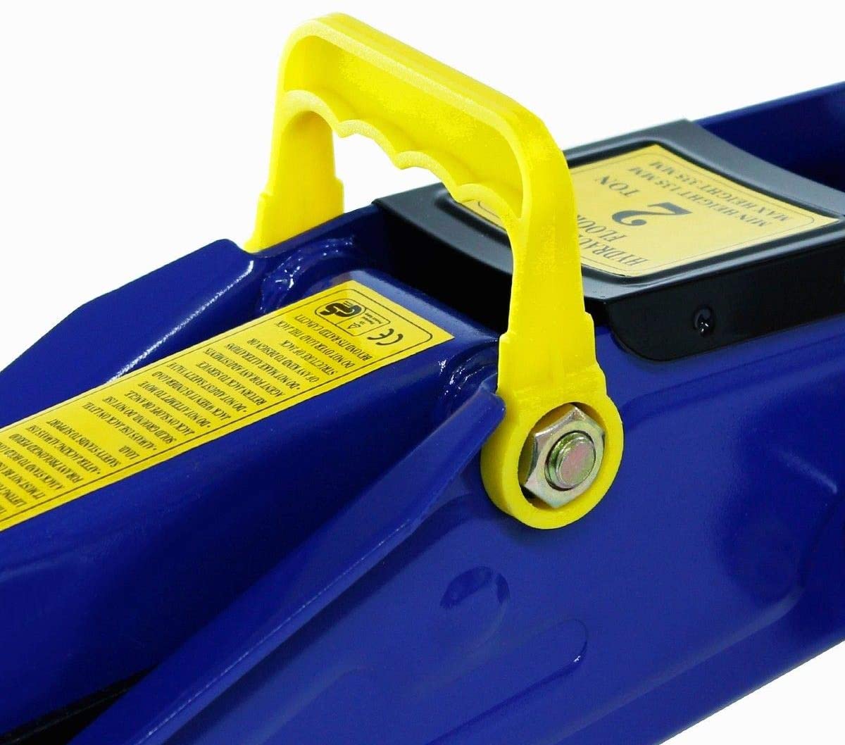 Floor jack with included case