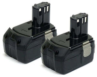 Thumbnail for 18V battery pack with safety warnings