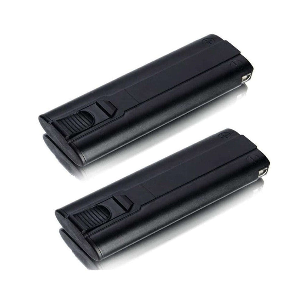 Two Paslode replacement batteries side by side