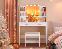 Thumbnail for Dressing table with USB and power outlets
