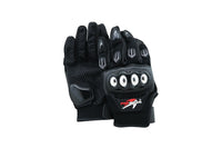 Thumbnail for Motorbike gloves adjustable wrist Velcro