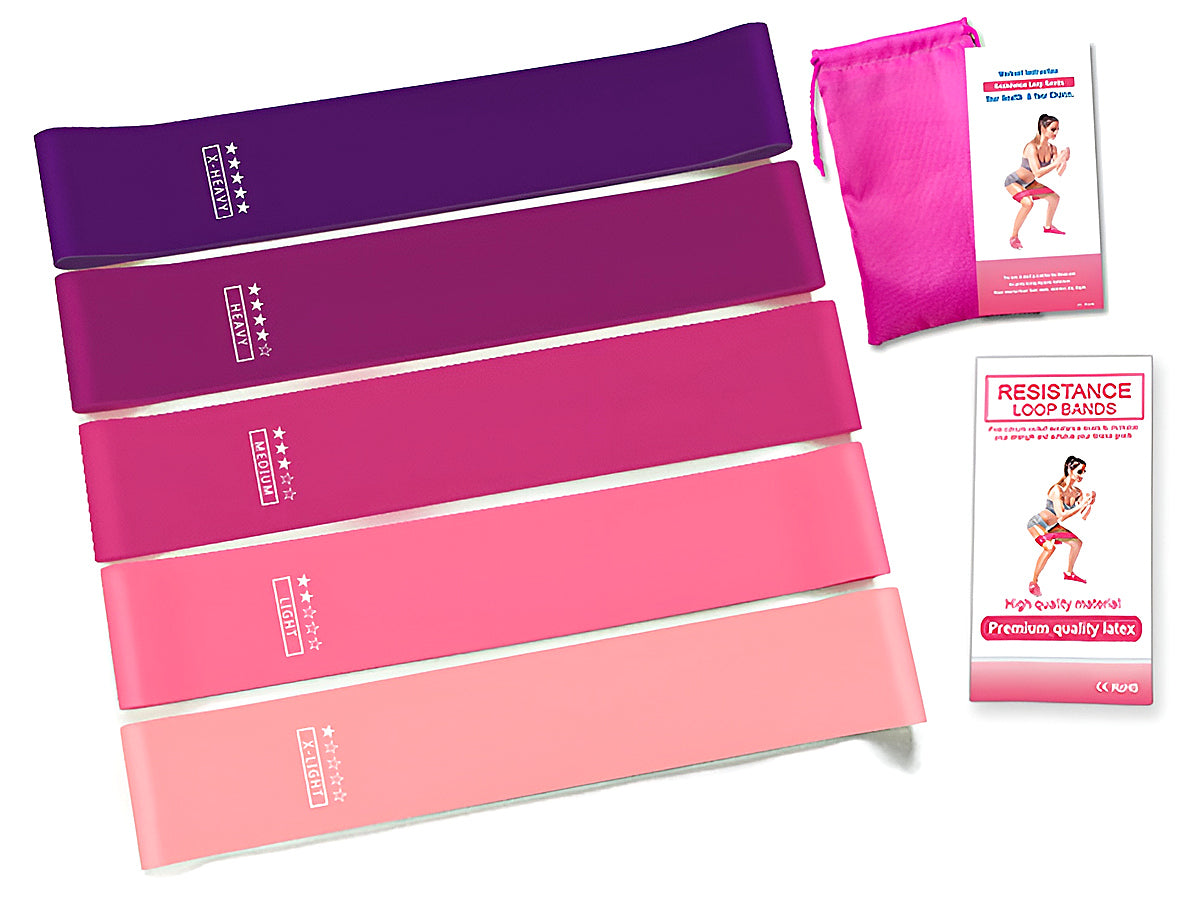 Resistance Band 5 Piece Set