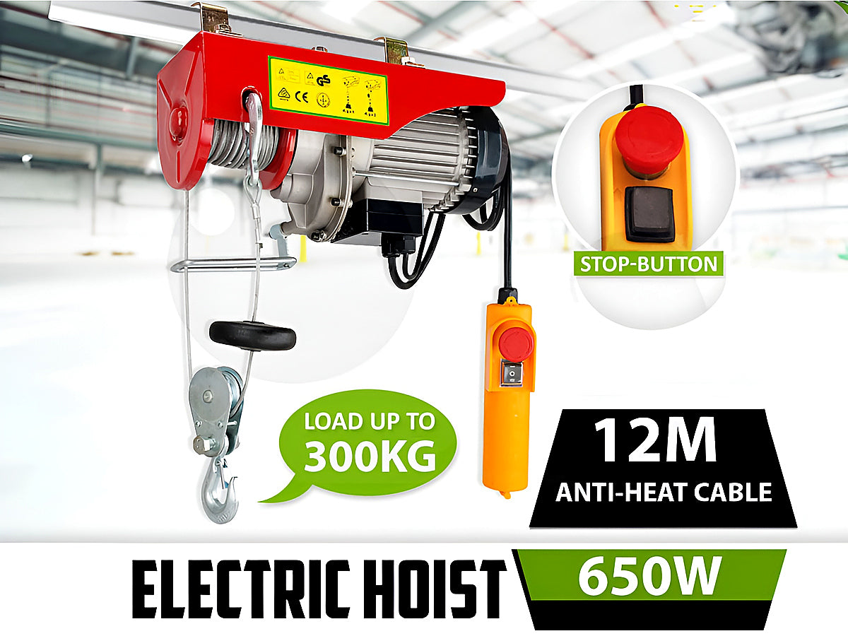 Electric Hoist Winch 300KG