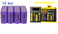 Thumbnail for CR123A Rechargeable Batteries for Arlo Cameras 12pcs + Charger
