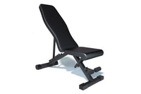 Thumbnail for Folded adjustable weight bench compact size