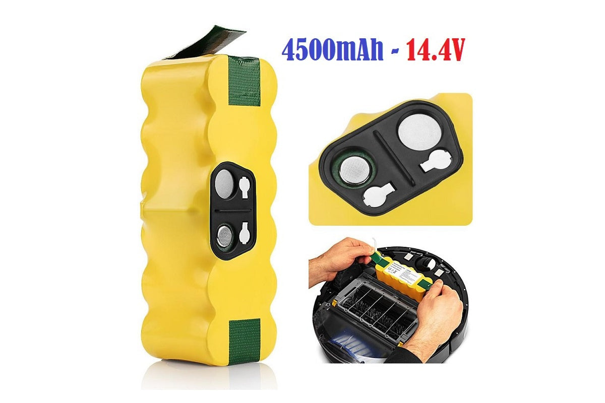 Replacement battery for Roomba with extended lifespan