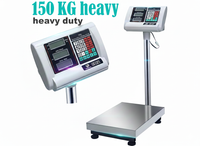 Thumbnail for Portable electronic digital platform scale with storage box