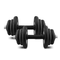 Thumbnail for Dumbbells set 10kg packaging with two 5kg dumbbells