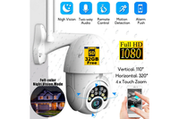 Thumbnail for Wireless security camera with smooth pan tilt movement