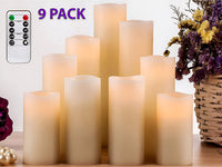 Thumbnail for Flickering Candle Flameless Candle Battery Operated Safe
