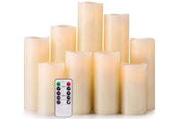 Thumbnail for Flickering Candle Flame Led Flameless Wax Mood Candle Battery Operated Safe