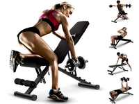 Thumbnail for Adjustable FID Sit Up & Weight Bench