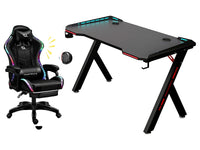 Thumbnail for Gaming Chair With Gaming Desk Table