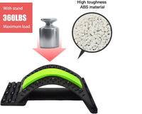 Thumbnail for Back Spine Tractor,Lumbar Spine Back Support Stretch Waist Relax Mate Green