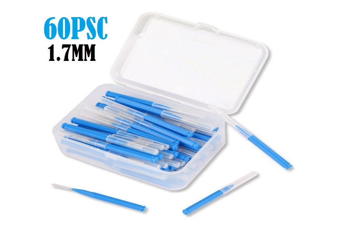 Interdental brushes with durable steel wire