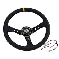 Thumbnail for Steering wheel with horn wire attachment