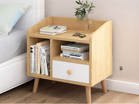 Thumbnail for Bedside Table Nightstands with Drawer