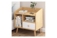 Thumbnail for Bedside table with particle board and melamine finish
