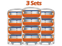 Thumbnail for Replacement for Gillette Fusion Power Men's Razor Blade Refills 12 Count