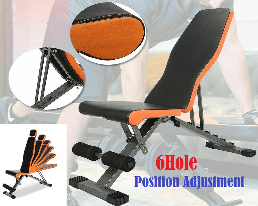 Adjustable FID Sit Up Weight Bench