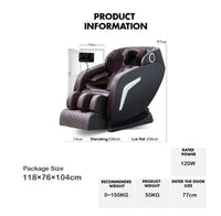 Thumbnail for Massage Chair Full Body Zero Gravity Shiatsu