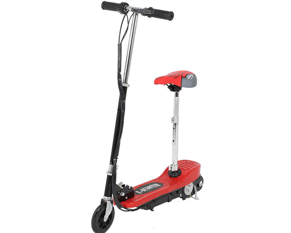 Kids Electric Scooter showing precision brake line