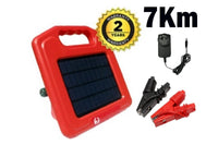 Thumbnail for Solar fence energiser mounted on fence post