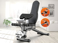 Thumbnail for Adjustable FID Sit Up & Weight Bench