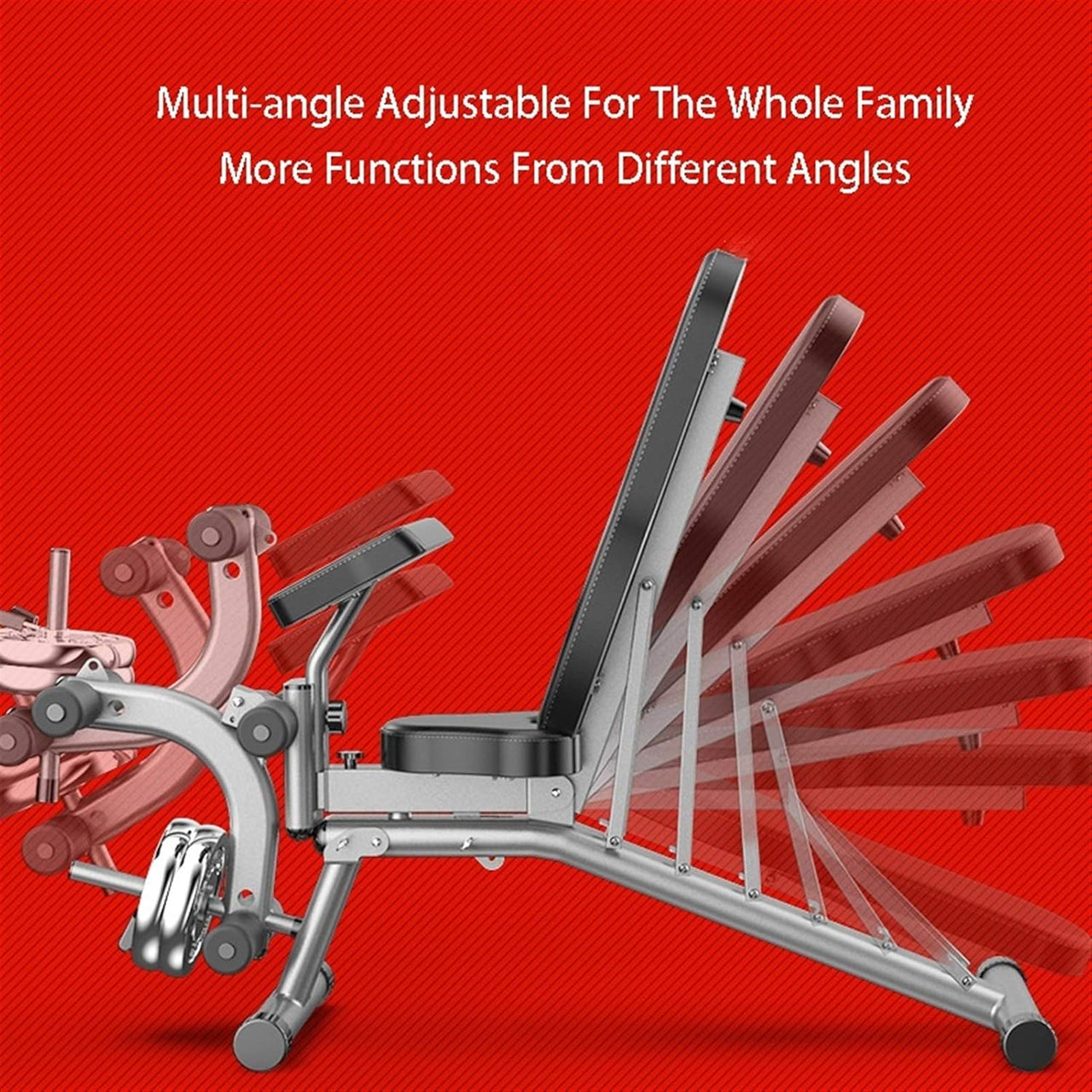 Adjustable FID Sit Up & Weight Bench