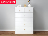 Thumbnail for Tallboy Modern White Tall boy Chest of Drawers Dresser