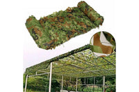 Thumbnail for Close up of camo net polyester fabric and mesh