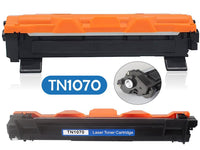 Thumbnail for Brother TN1070 cartridge showing toner outlet