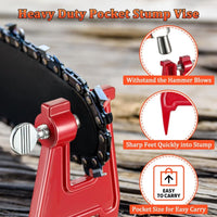 Thumbnail for 2 in 1 Easy File Chainsaw Chain Sharpener 4.8 mm with vise