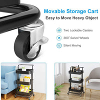 Thumbnail for 3 Tier Trolley Basket Kitchen Trolley