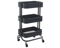 Thumbnail for 3 Tier Trolley Basket Kitchen Trolley