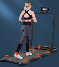 Thumbnail for Foldable Walking Pad Treadmill Compact Flat