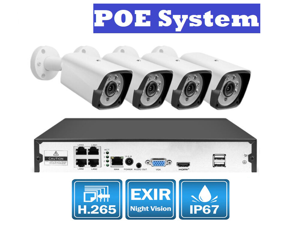 Security Camera System CCTV POE
