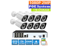 Thumbnail for Security Camera System POE Camera CCTV 1TB Storage