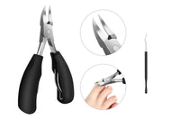 Thumbnail for Nail clippers with included toenail lifter