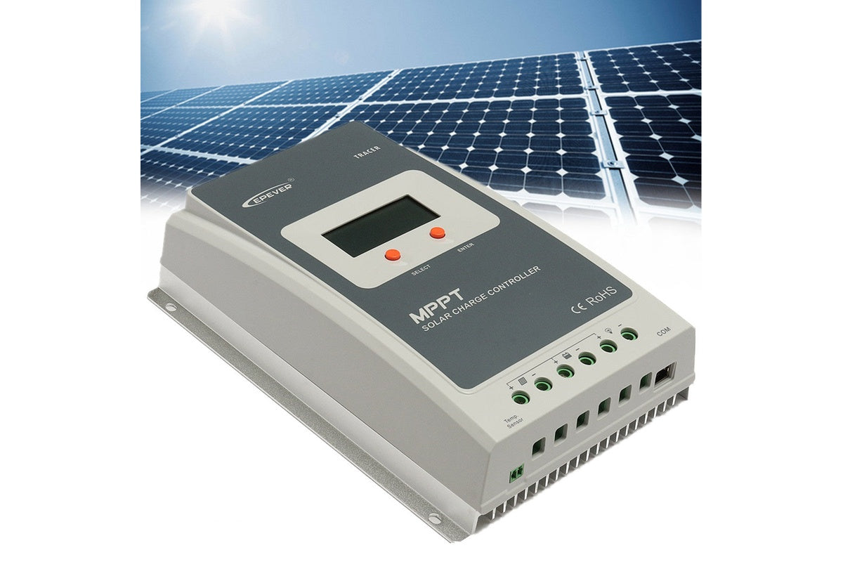 MPPT solar controller 40A with user manual included