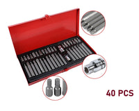 Thumbnail for 40pcs Torx Star Hex Socket Set