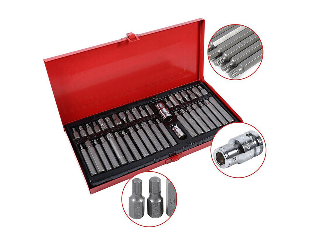 40 piece bit set with holders