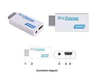 Thumbnail for Wii to HDMI Adapter Converter Full HD 1080P