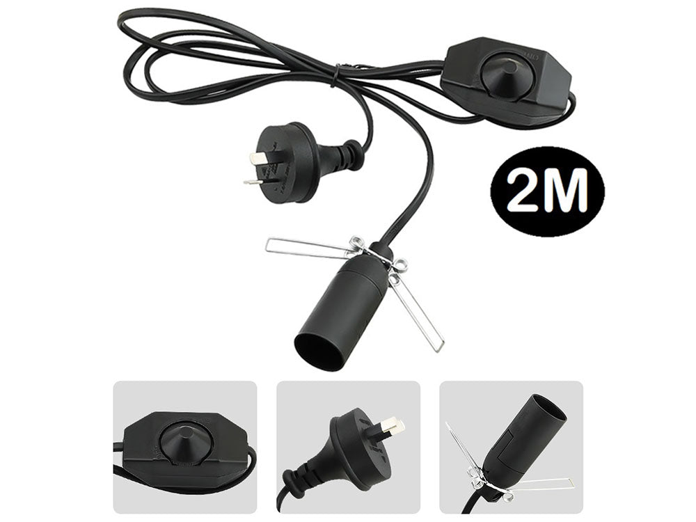 Salt Lamp Cable Cord with Dimmer