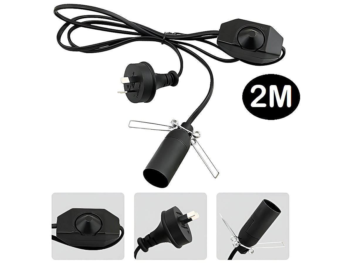 Salt Lamp Cable Cord with Dimmer