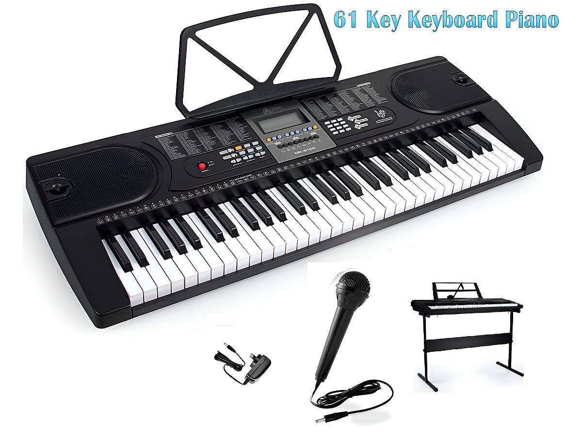 Electronic Keyboard Piano and Piano Stand