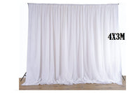 Thumbnail for Close-up of ice silk cloth material curtain