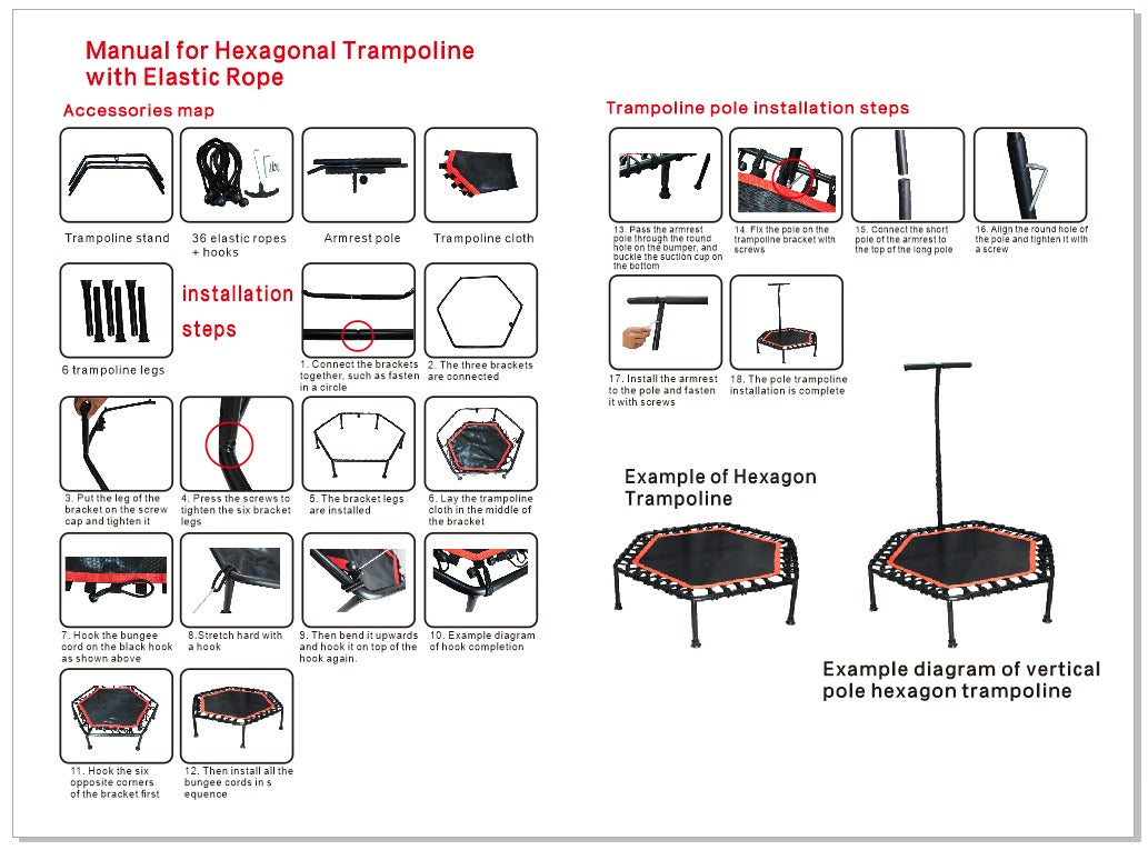 Mini Trampoline Rebounder